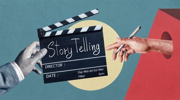 Editorial illustration for A Marketer's Guide to Brand Storytelling Frameworks